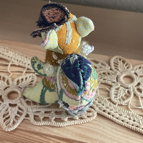 ミナペルホネンのリスさん ぬいぐるみ yu.u_.m 通販 13831346｜Creema