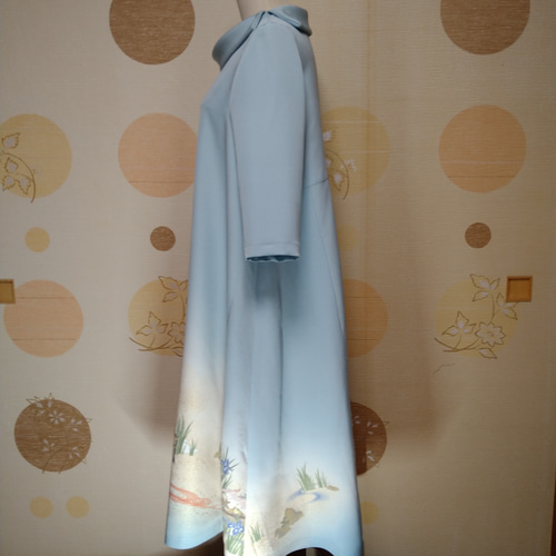 色留袖シルクワンピース新郎新婦母フォーマル卒入学式セレモニー結婚式