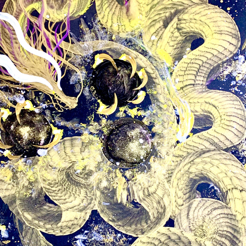 大きさ＆エネルギー2倍！一筆龍エネルギーアート✨縁起物 龍神 絵画