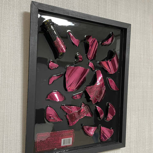 クラッシュアート アルマンドレッド レジンアート その他アート