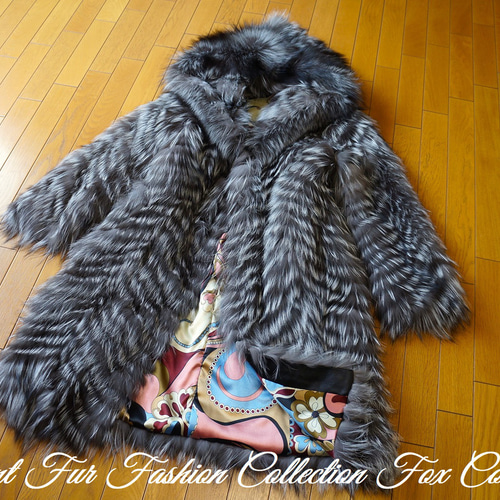 主役オーラが漂う☆セレブリティなシルバーフォックスファーロング