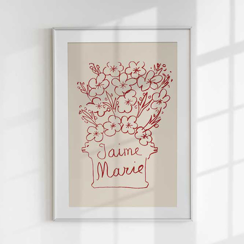 アンリ・マティス、花、北欧スタイルやシンプルモダンのインテリアにも