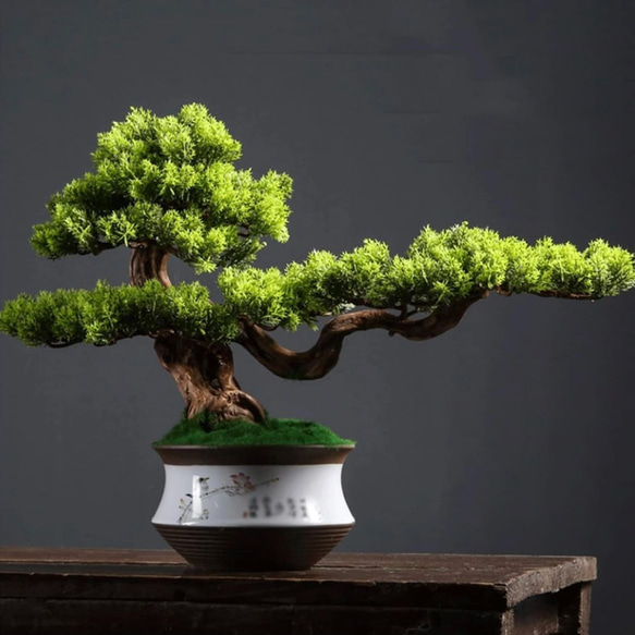 盆栽 人工盆栽 人工観葉 35cm×50cm フェイクグリーン フェイク