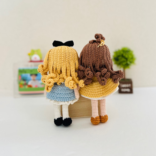 ドール 人形 あみぐるみ ギフト ハンドメイド 編み物 プリンセス