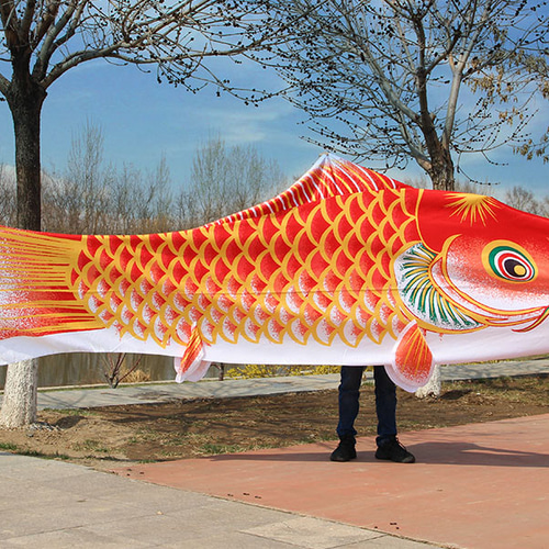 鯉のぼり こいのぼり 鯉3,4,5匹 吹流し6m 大型 【特選】お庭 最高級