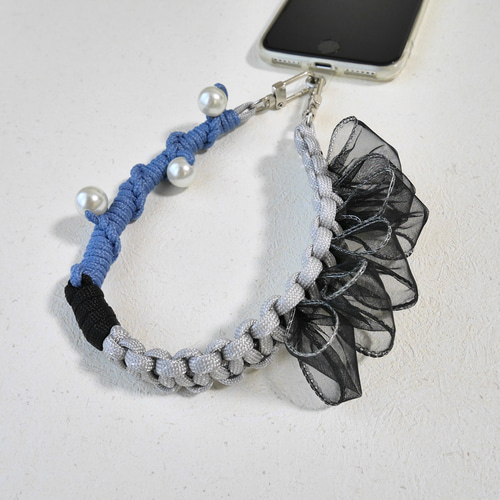 カラー変更可能】パラコード スマホストラップ ハンドストラップ