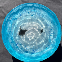 レジンアート】波紋アート／20cmスクエア／枠なし その他アート クサ