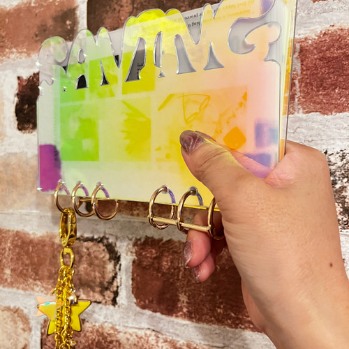 再販！バインダー貯金 saving challenge アクリルバインダーリング付き