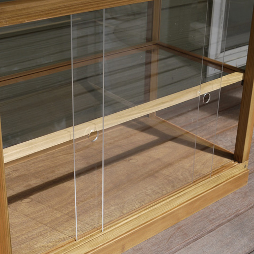 木製のショーケース/収納/アンティーク/古道具/店舗什器/パンケース