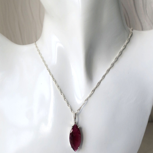 ルベライト】ピンクトルマリン・シルバーペンダント ペンダントトップ