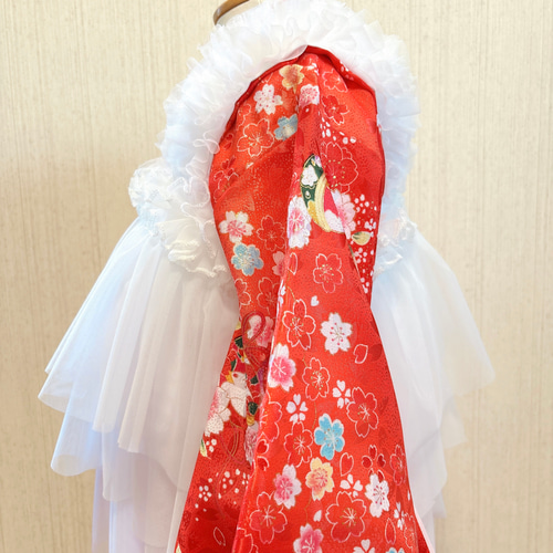 被布エプロン チュール被布 七五三 被布 子供服 momoca 通販 19561153