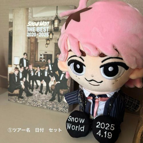 刺繍ぬい靴 単品 すのチル チルぬい BIG SnowMan アイドル 服