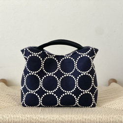 ⚮̈ミナペルホネン following day ネリオバッグ あおり巾着バッグ