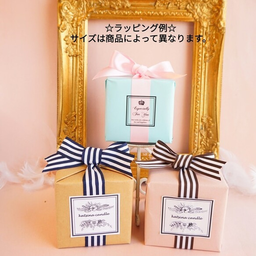 選べるカラー / 天からの贈り物 ～小鳥サシェ＆お花のミニキャンドル