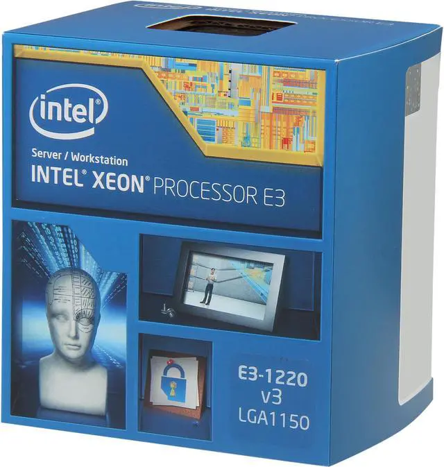 Intel Xeon E3-1220 V3 3.1 GHz LGA 1150 80W BX80646E31220V3 Server