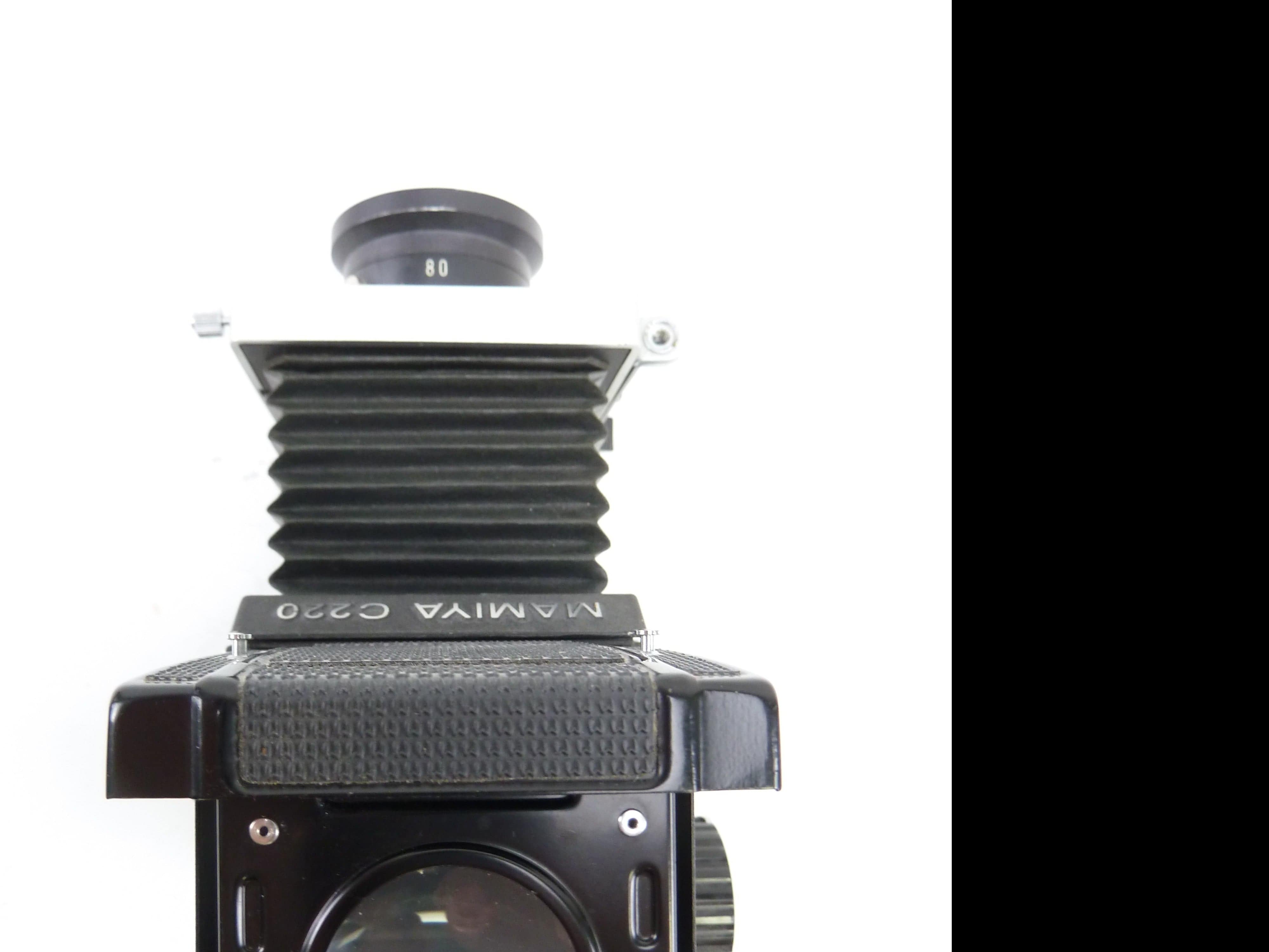 Mamiya C220 Outfit with 8)MM Blue Dot Lens – Camera Exchange
