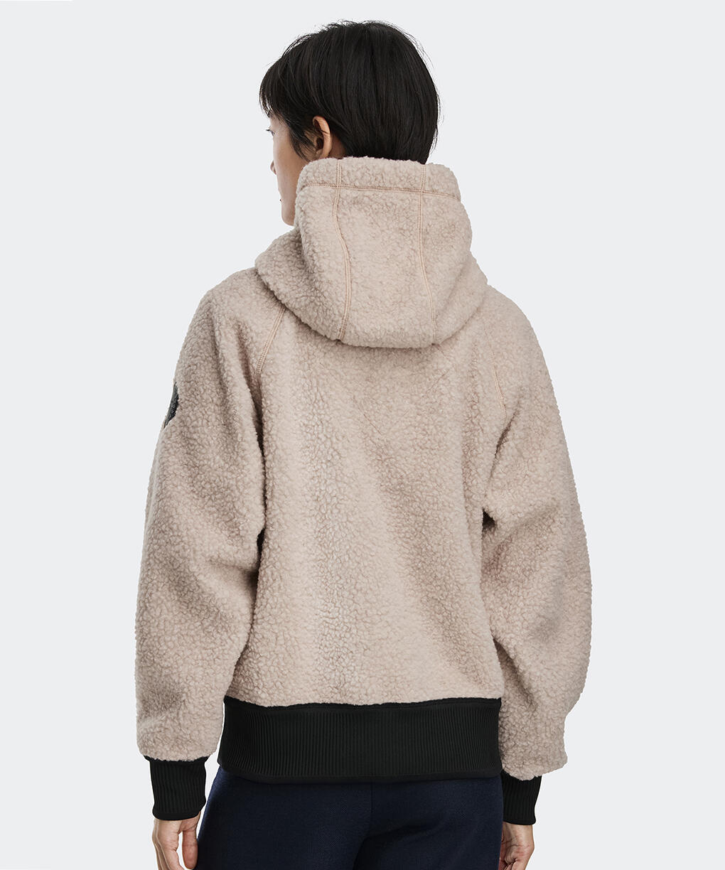 シムコー オーバーサイズ フーディー カインド ハイパイル フリース