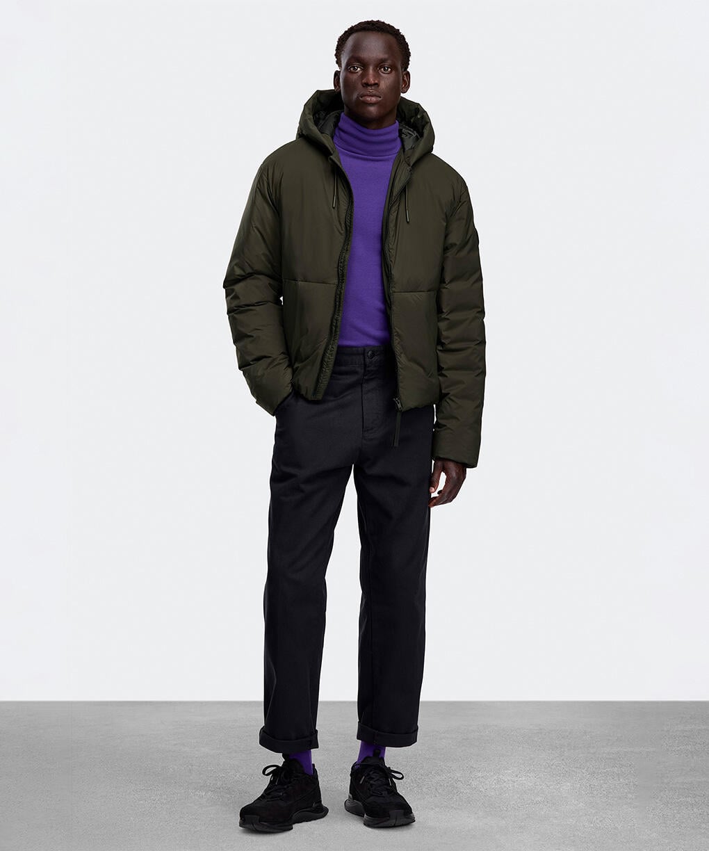 ロッジ ジャケット ブラックレーベル(5079MB)｜カナダグース (CANADA