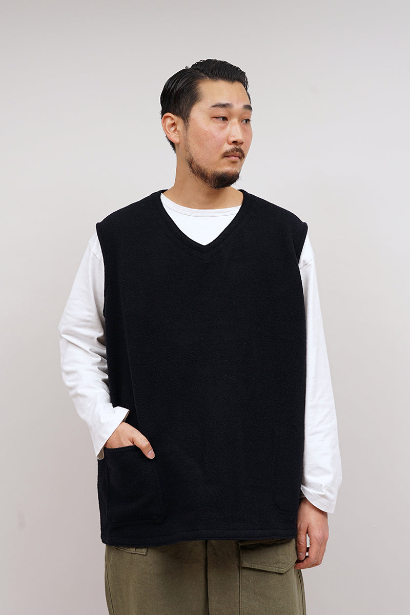 ナイジェル・ケーボン】MAN / フレンチワークショートベスト / FRENCH