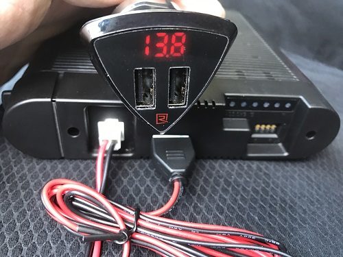 ユピテル マルチバッテリー「OP-MB4000」の取り付け、使い方