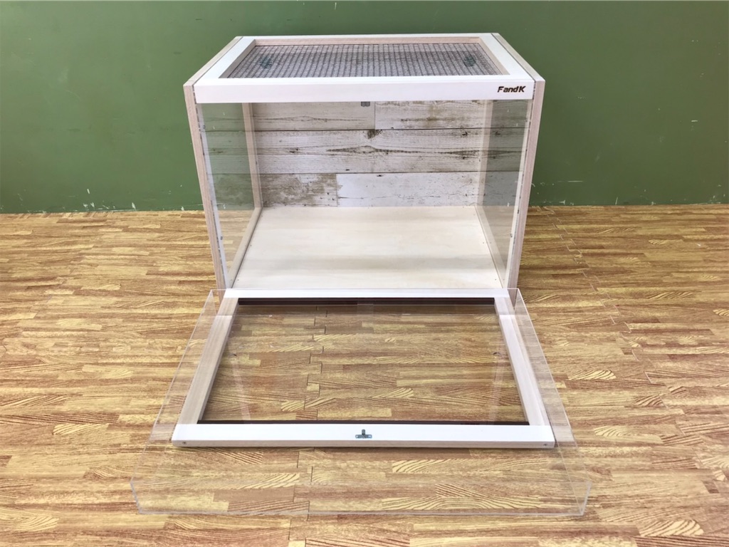 ハリネズミケージご紹介 - F and K 爬虫類・小動物木製ケージ