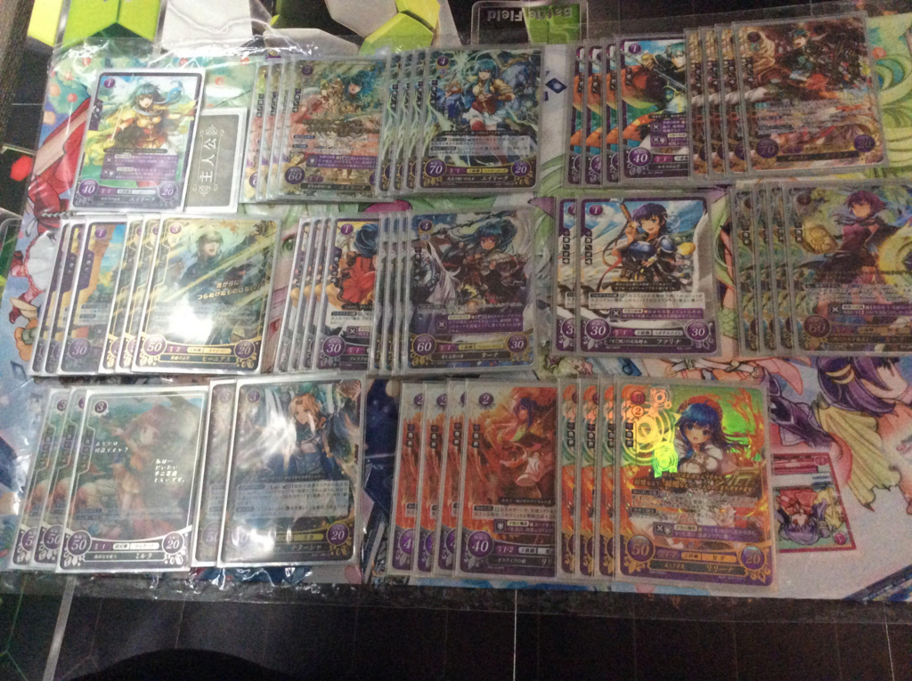 ファイアーエムブレム サイファ】エイリーク/ベレスデッキ 紫茶色