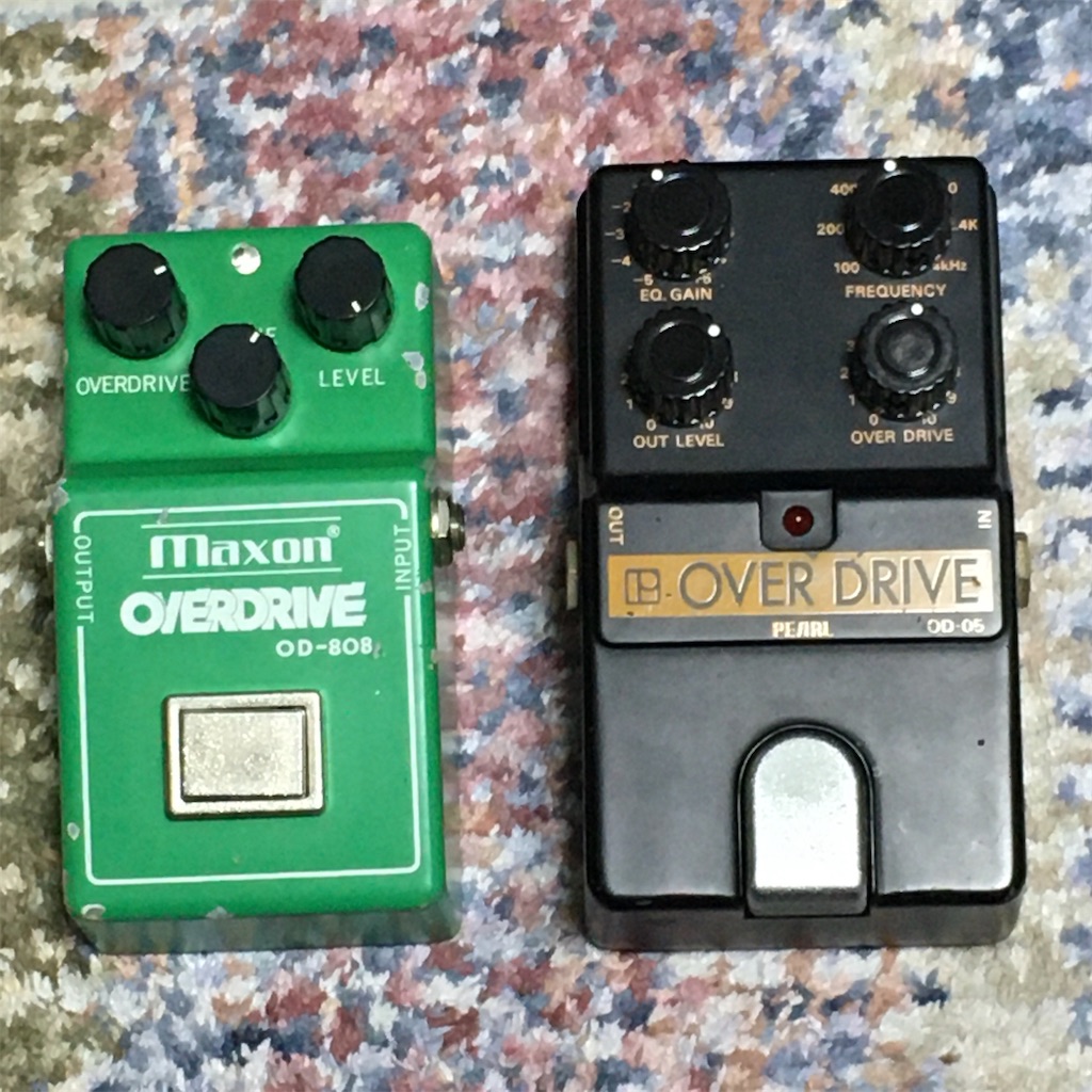 MAXON / OD-808 レビューと似ているものたち - △▽エフェクター