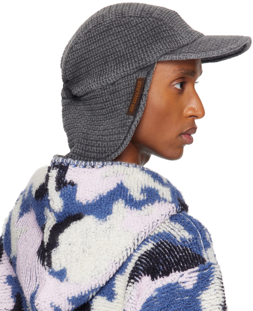 Isa Boulder SSENSE Exclusive Gray Chain Tenno Cap Isa Boulder