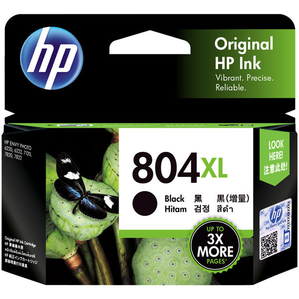 HP（ヒューレット・パッカード） 純正インク HP804XL 黒 増量 T6N12AA