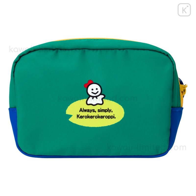 Japan Sanrio Original Water-repellent Pouch - Keroppi | Kawaii Limited