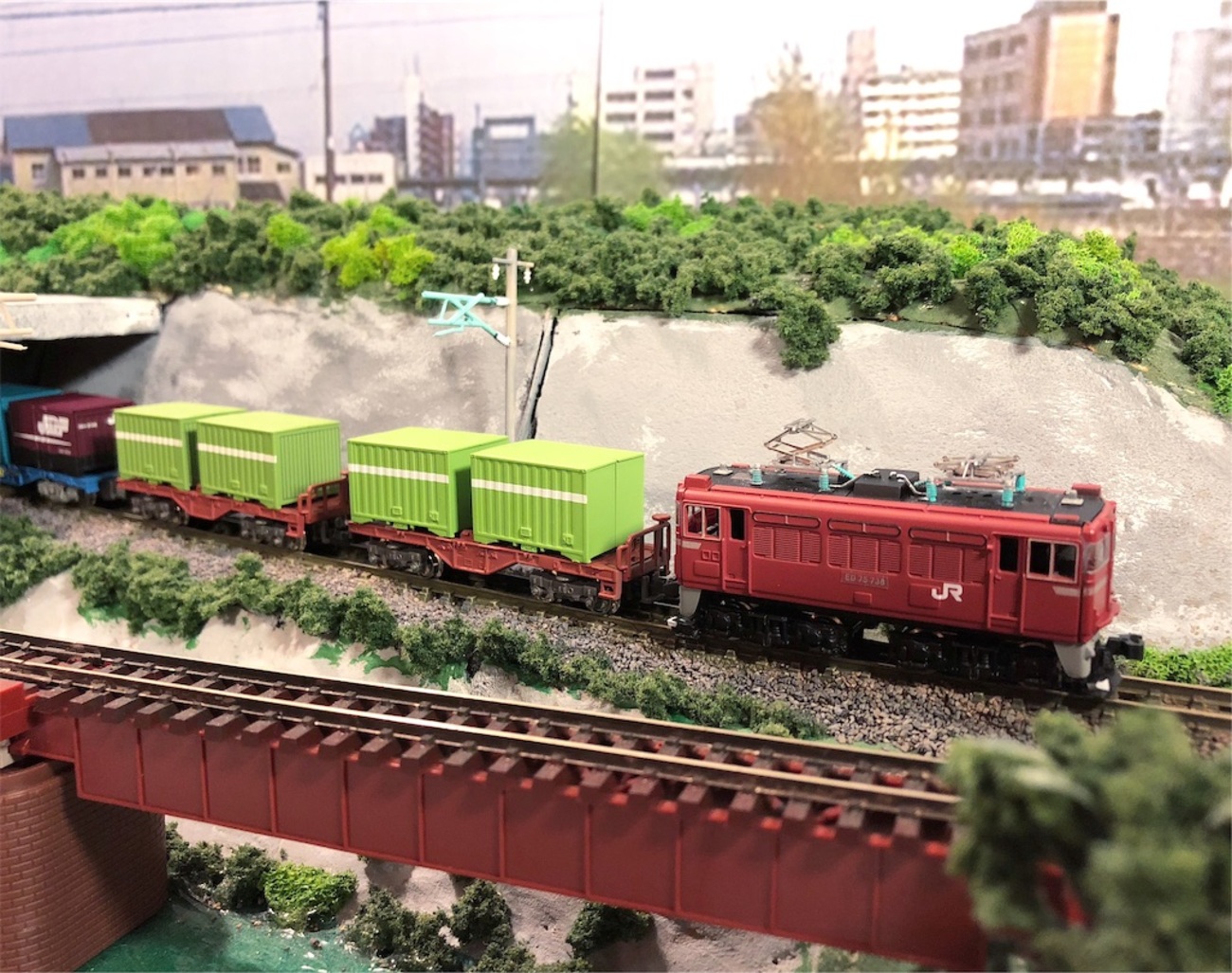 シールなし】Bトレ タキ1000 10両セット（走行台車Fに交換） シール