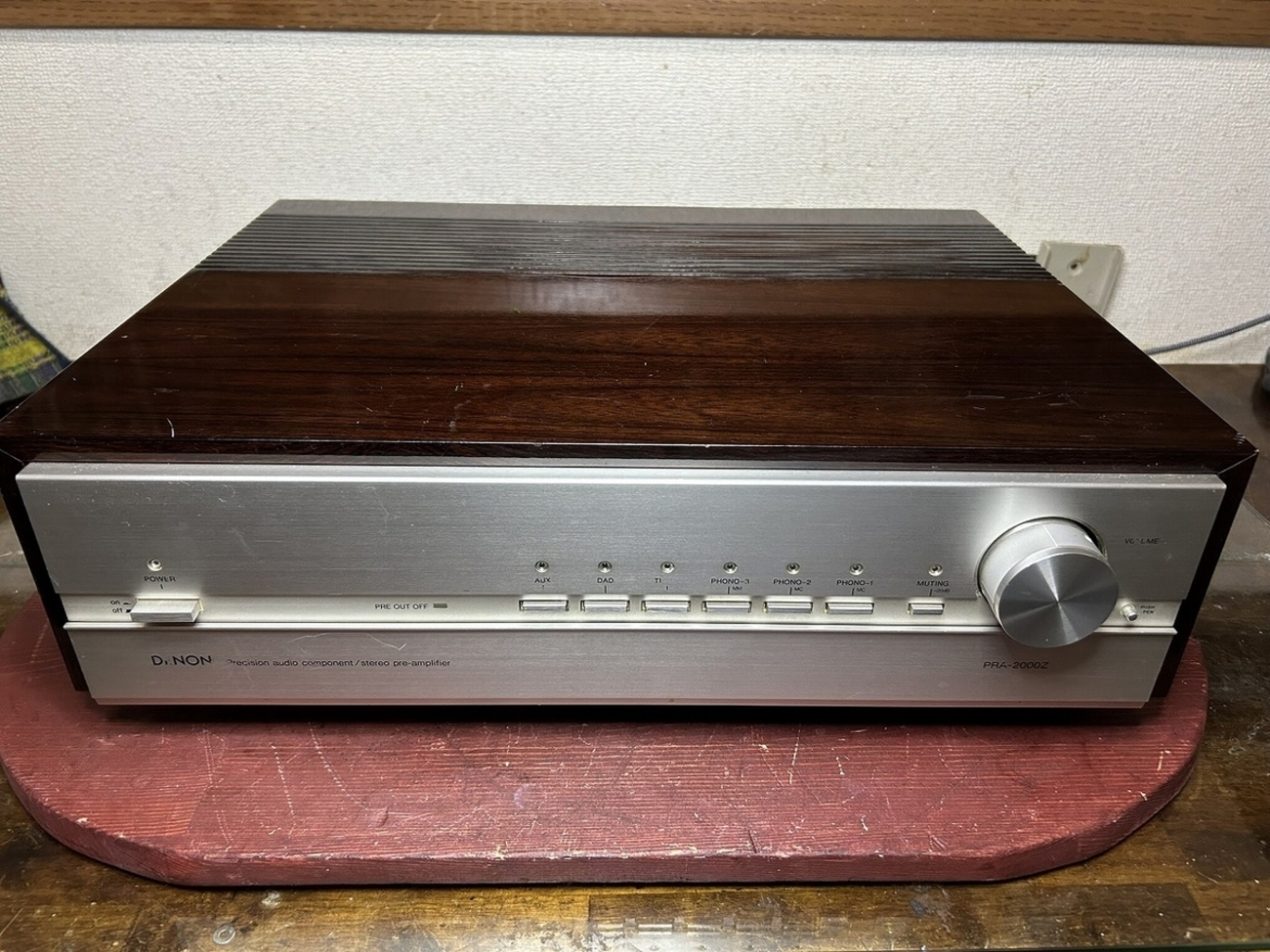 DENON プリアンプ PRA-2000Zの修理 ーその1ー - TomのブログⅡ