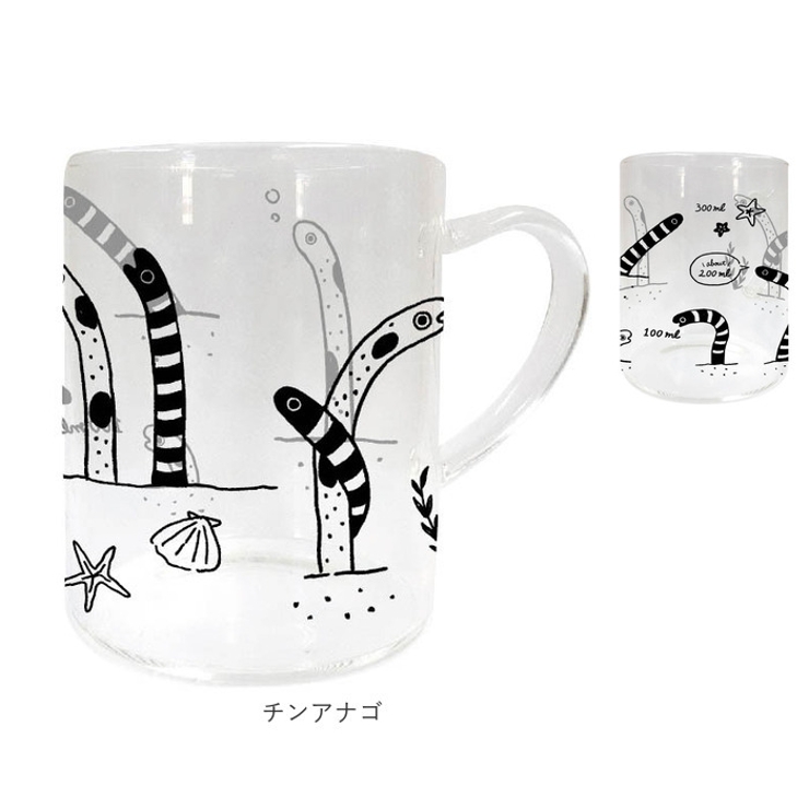 アニマルグラスコレクション 耐熱グラスマグ[品番：BCYW0024129