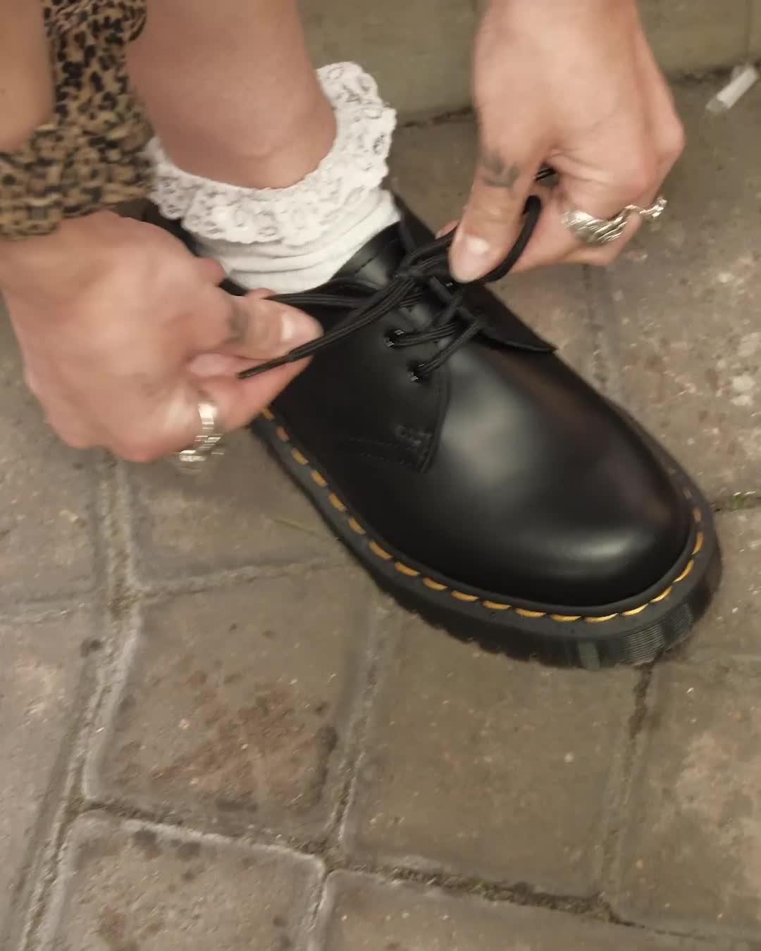 1461 Bex Smooth Leather Oxford Shoes in Black | Dr. Martens