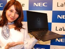 NEC：13インチノートで779グラム 手で触れず操作の液晶一体型