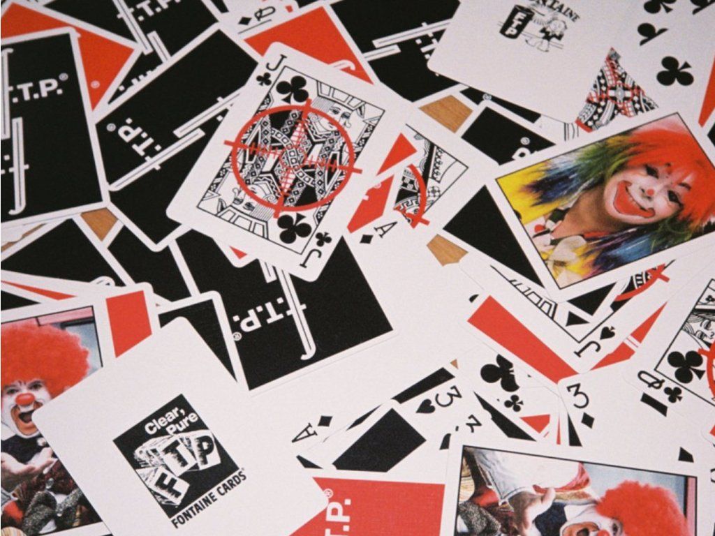 Fontaine FTP Red Playing Cards - Butterfly Magic Store