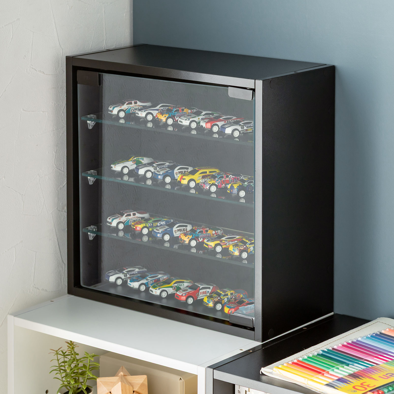 ガラス扉冷蔵庫 スタンド型 2段棚付き ガラス扉冷蔵庫 スタンド型 2段