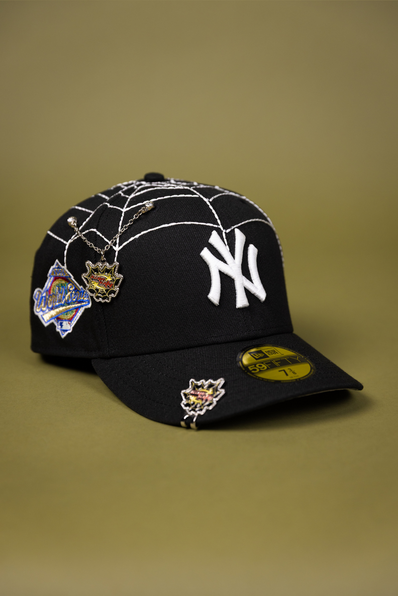 shopcapcity NEW ERA EXCLUSIVE 59FIFTY BLACK NEW YORK YANKEES W
