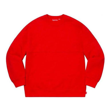 Supreme Cutout Logo Crewneck 'Red' SUP-SS20-595