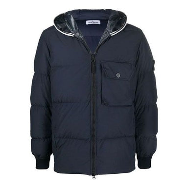 STONE ISLAND Hooded Down Jacket 'Blue' 761540324-V0022