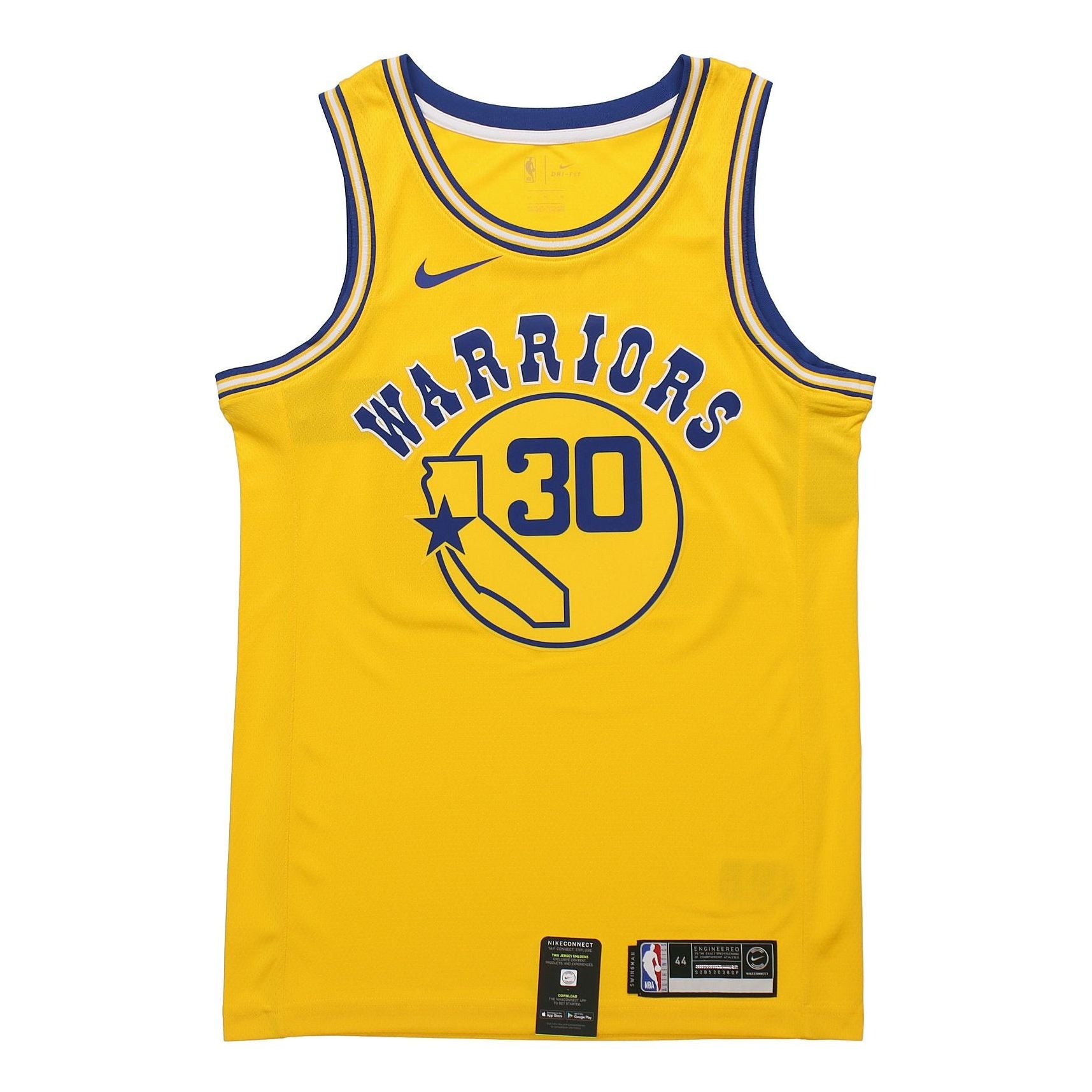 Nike Classic Edition Swingman Connected Jersey NBA golden state