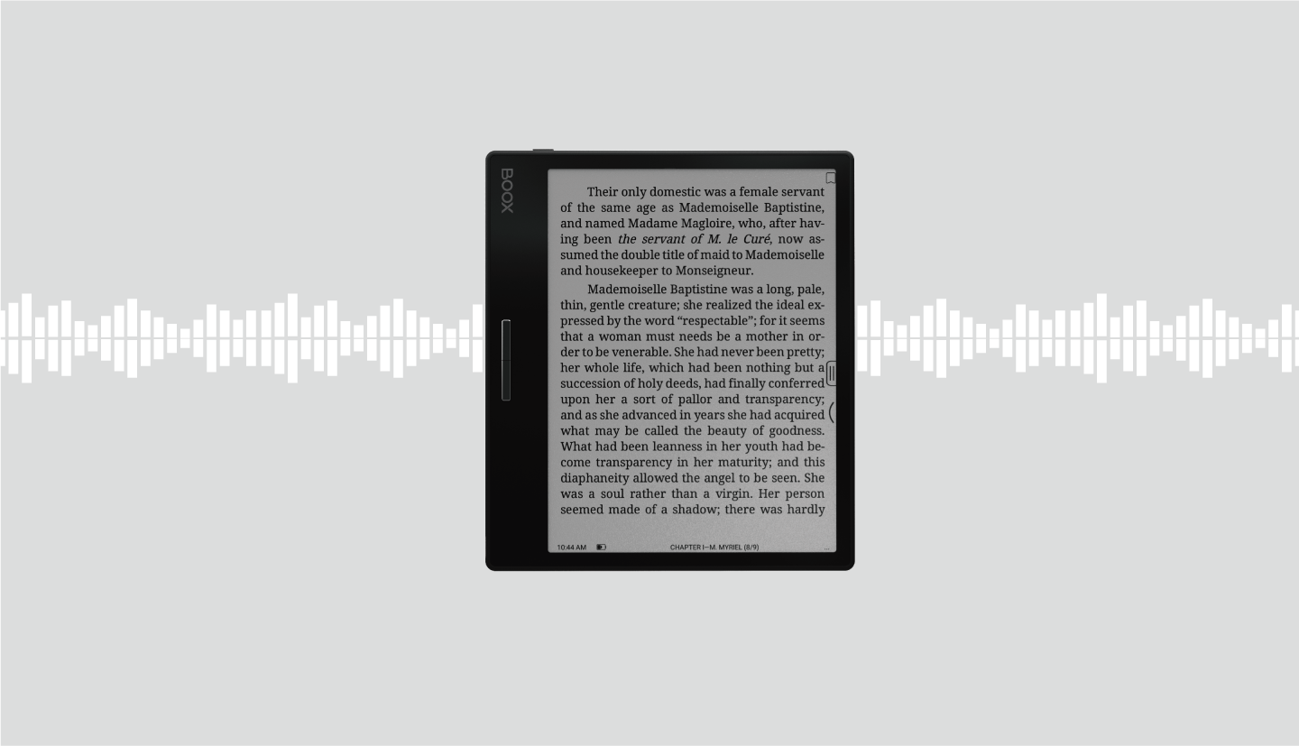 BOOX Leaf2 | 7'' Portable eReader in Black and White – The
