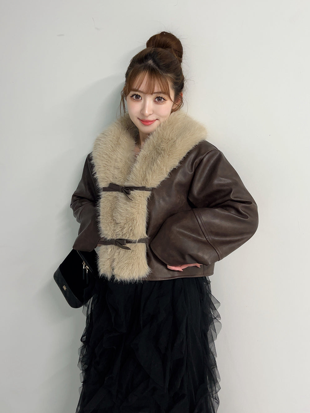 リボンベルトヴィンテージレザージャケット – Darich (ダーリッチ)