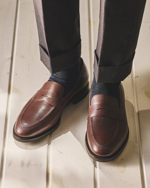 令和五年 立冬】新生オンオフ兼用靴の最適解 | ローファー編｜三陽山長