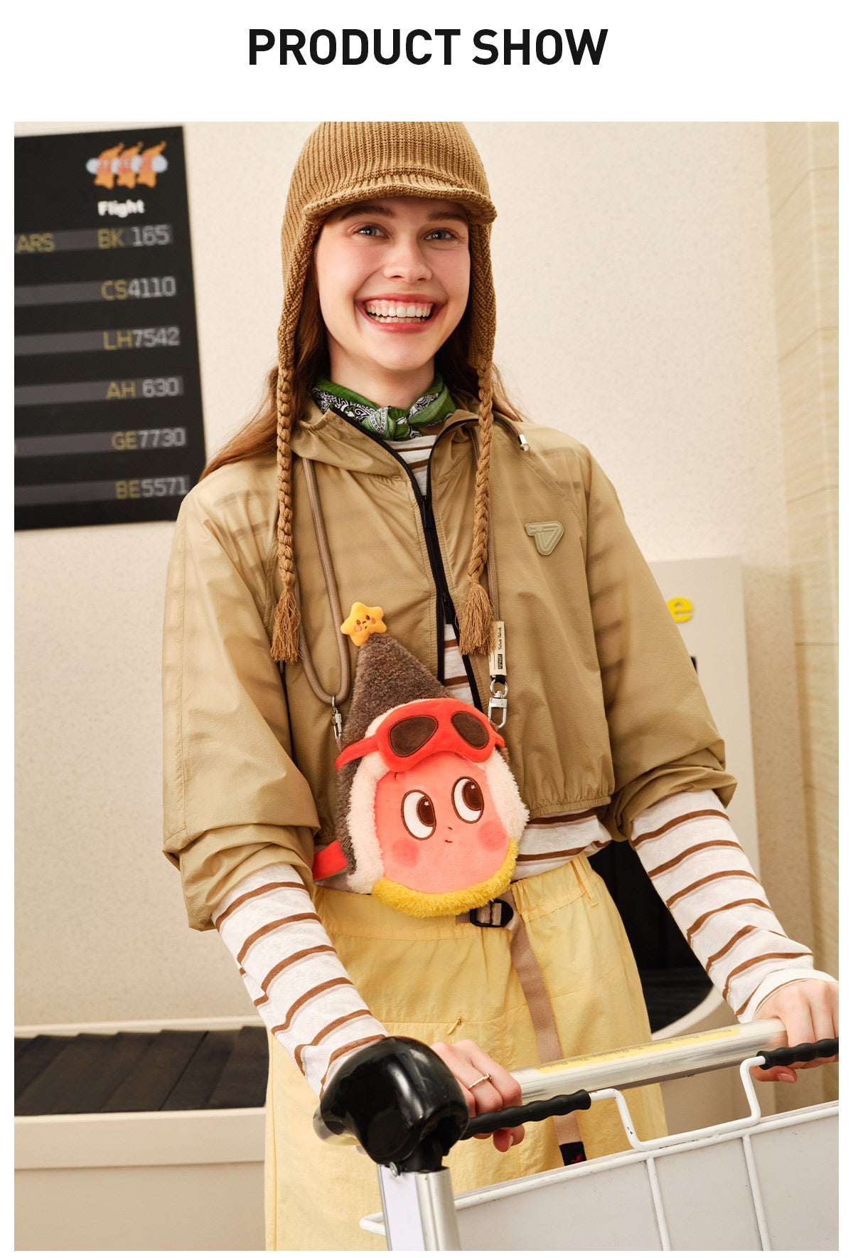 POP MART Twinkle Twinkle Wonderful Journey Series-Crossbody Bag