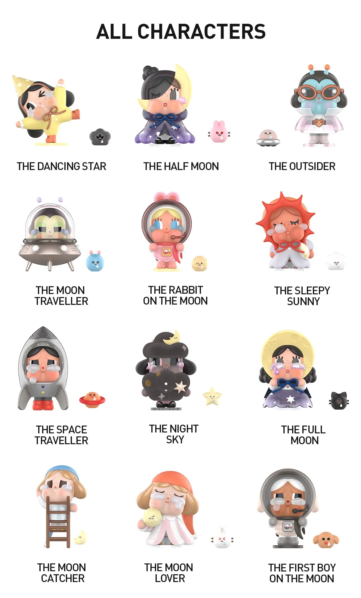 CRYBABY CRYING TO THE MOON SERIES FIGURES, Blind Box – WHOOPEA