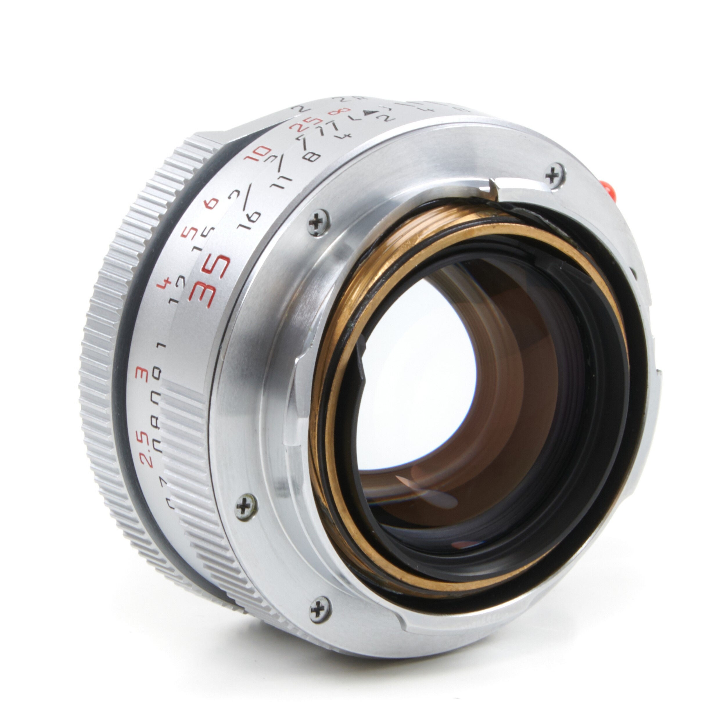 LEICA 35MM F2 SUMMICRON-M SILVER 4TH VERSION KING OF BOKEH GERMANY