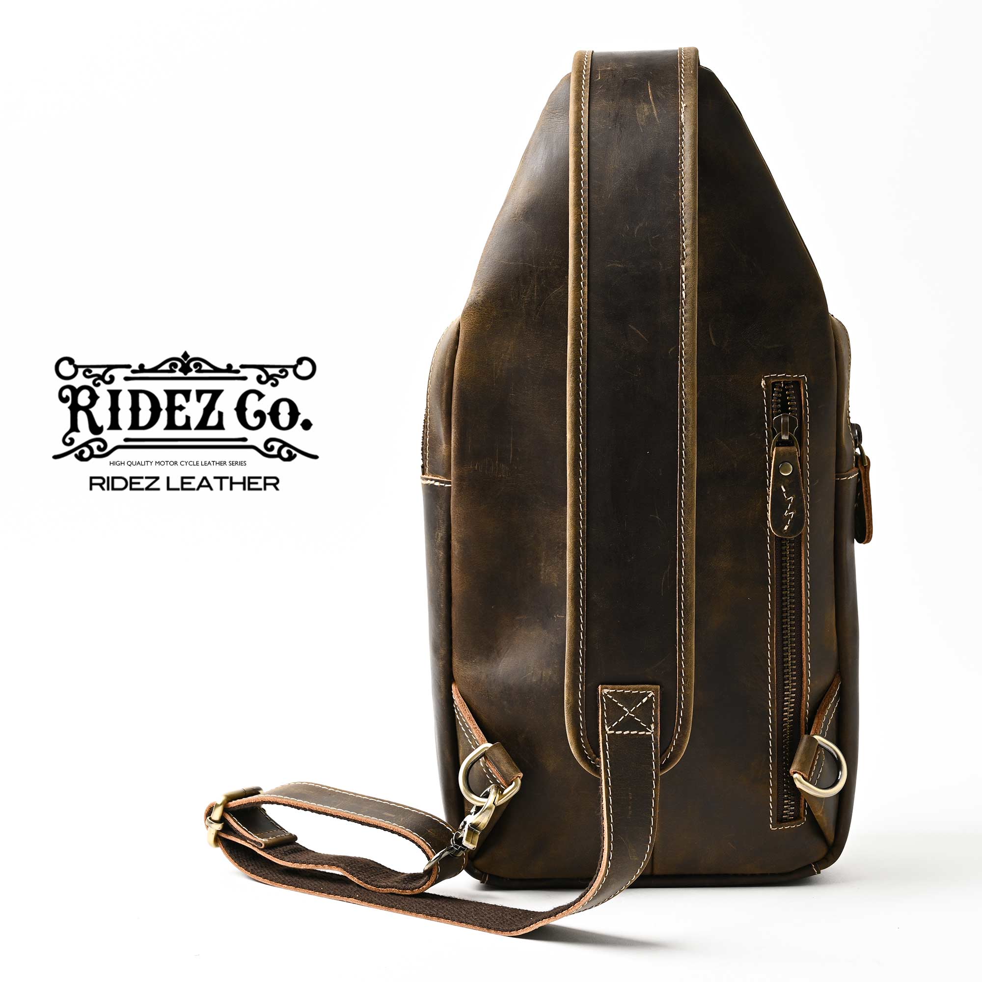 バイク用バッグなのにおしゃれ？！激レア！特別な高級素材のクレイジー