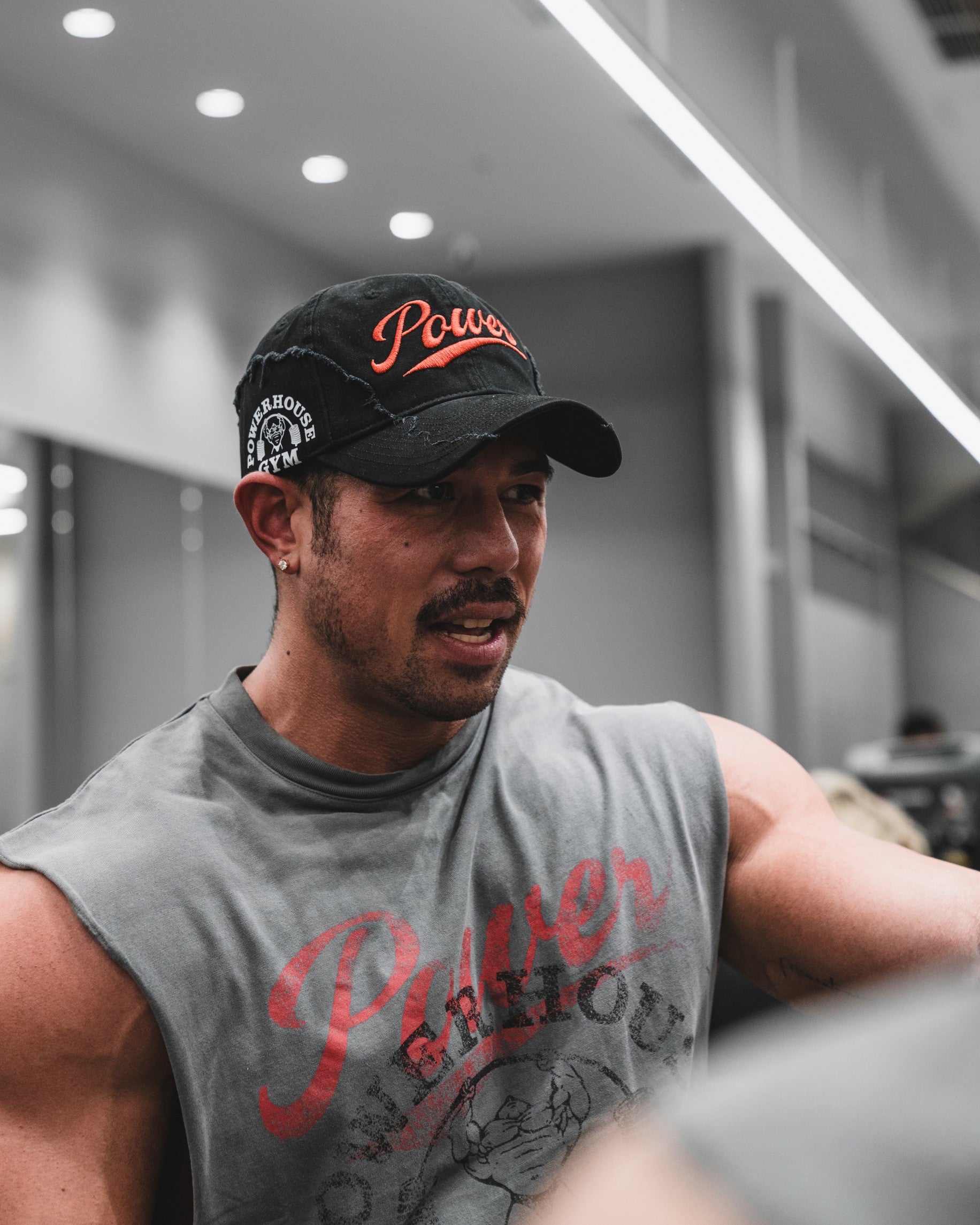 LÝFT × Power House Gym Vintage Cap - Black