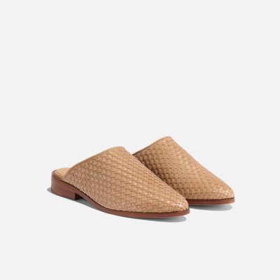 Ama Woven Mule Woven Black